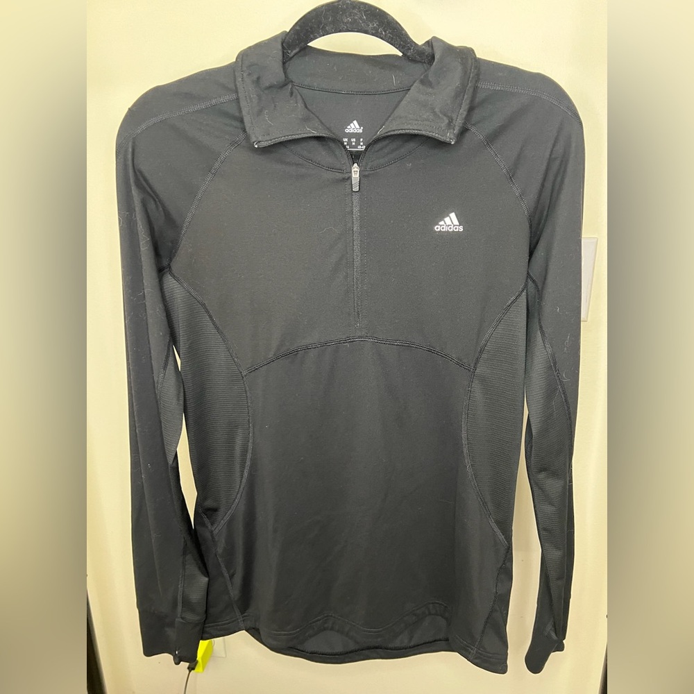 adidas womens medium 1/2 zip